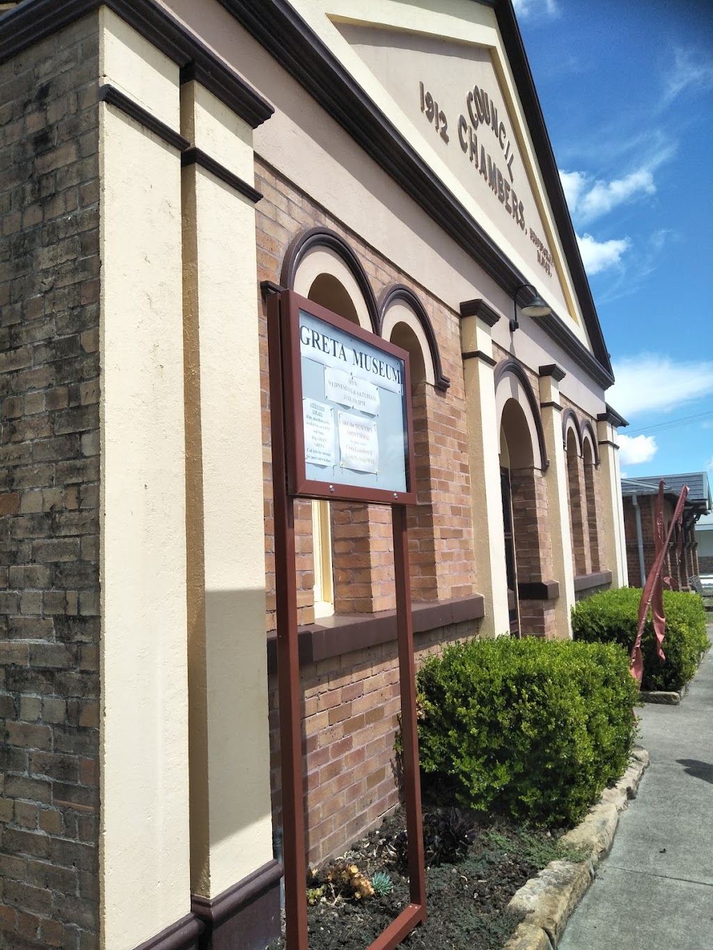 Greta Historical Museum, 96 High St Greta | 96 High St, Greta NSW 2334, Australia | Phone: 0427 657 150