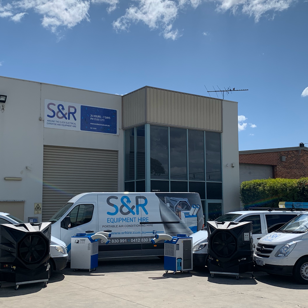 S&R Equipment Hire | Factory 1/4-8 Downard St, Braeside VIC 3195, Australia | Phone: (03) 9588 0711