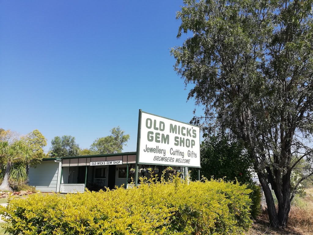 Old Micks Gem Shop | jewelry store | 20 Keilambete Rd, The Gemfields QLD 4702, Australia | 0749854432 OR +61 7 4985 4432