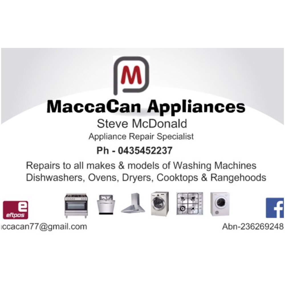 MaccaCan Appliances | home goods store | 48 Durham Rd, Kilsyth VIC 3137, Australia | 0435452237 OR +61 435 452 237