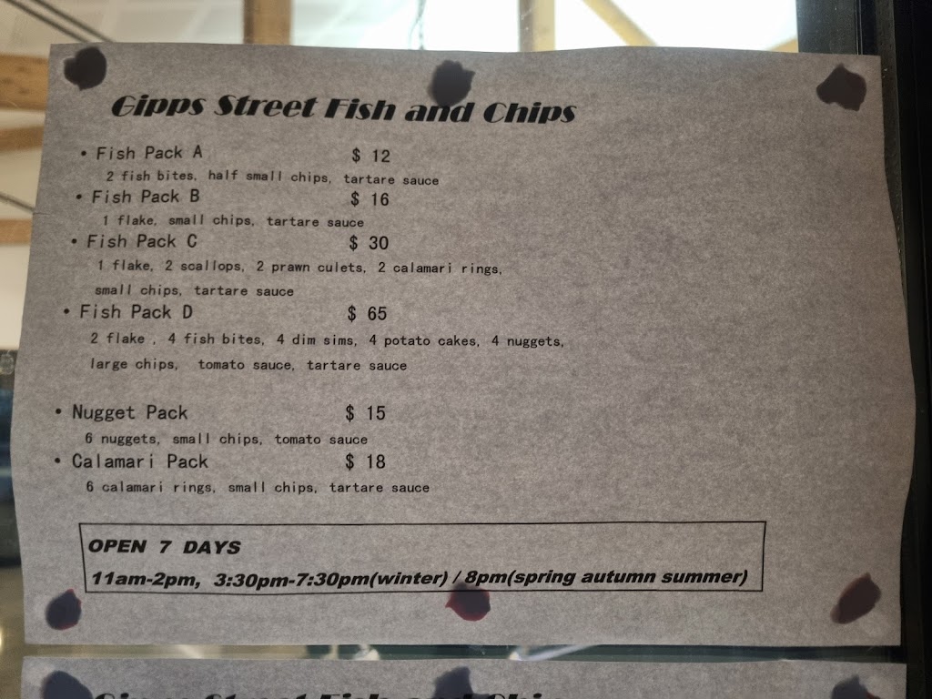 Gipps Street Fish and Chips | 29 Gipps St, Port Fairy VIC 3284, Australia | Phone: (03) 5568 4303