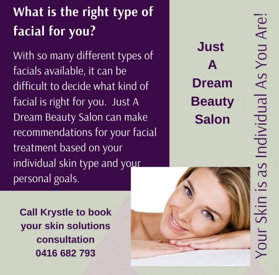 Just A Dream Beauty Salon | beauty salon | 34 Seagull St, Victoria Point QLD 4165, Australia | 0416682793 OR +61 416 682 793