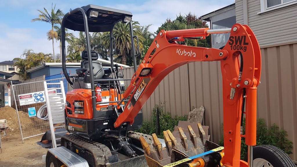 DigEzy Mini Excavator Hire | 176 President Ave, Miranda NSW 2228, Australia | Phone: 1300 344 399