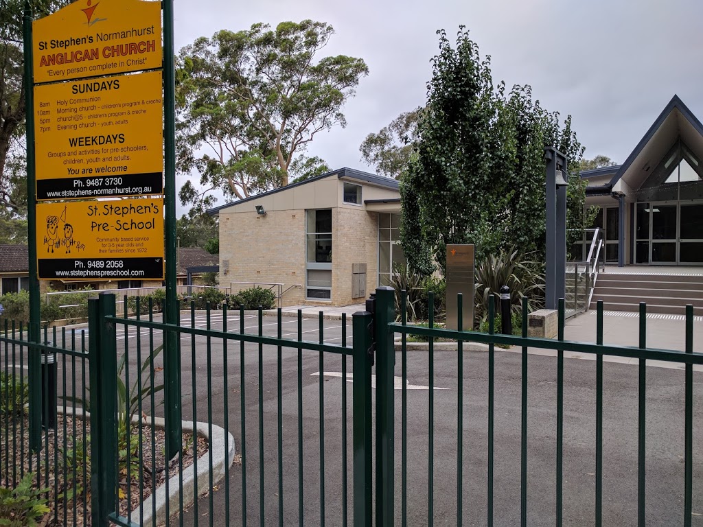 St Stephens Pre-School | school | 2A Kenley Rd, Normanhurst NSW 2076, Australia | 0294892058 OR +61 2 9489 2058