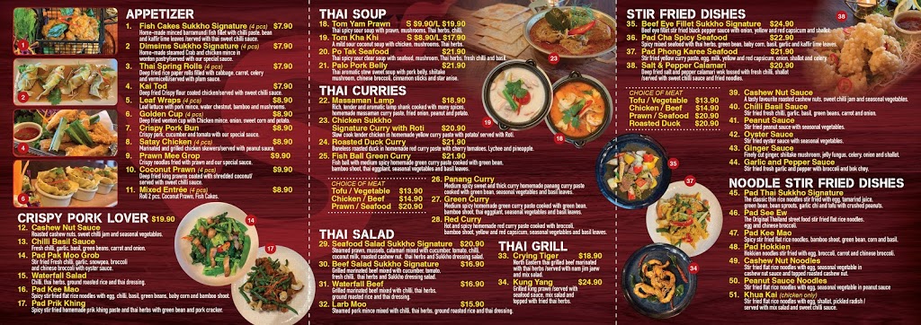 Sukkho Thai Restaurant Thirroul | Shop 1/264-270 Lawrence Hargrave Dr, Thirroul NSW 2515, Australia | Phone: (02) 4267 2580