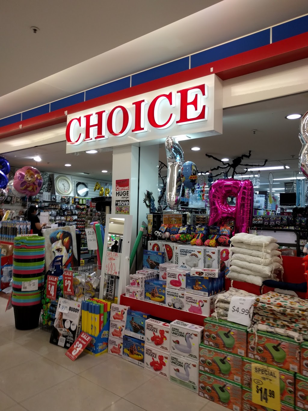 Choice Variety Store | store | Cannon Hill Kmart Plaza, 1909 Creek Rd, Cannon Hill QLD 4170, Australia | 0733997388 OR +61 7 3399 7388