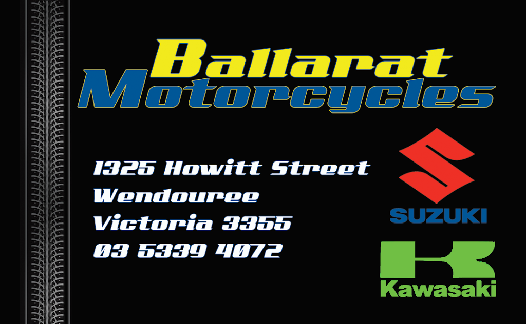 ballarat motorcycles | store | 1325 Howitt Street, Wendouree VIC 3355, Australia | 0353394072 OR +61 3 5339 4072