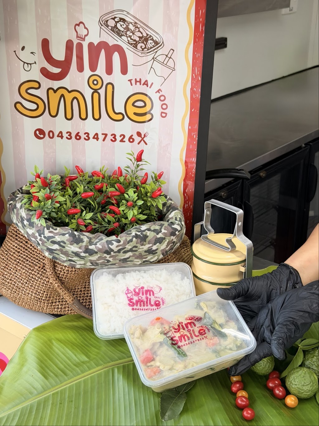 Yim Smile Thai Food | 29 Diamond Dr, Thurgoona NSW 2640, Australia | Phone: 0436 347 326