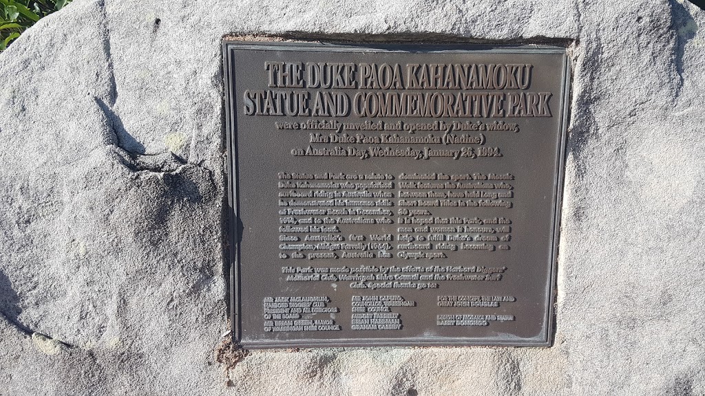 Duke Kahanamoku Memorial | park | Lumsdaine Dr, Freshwater NSW 2096, Australia