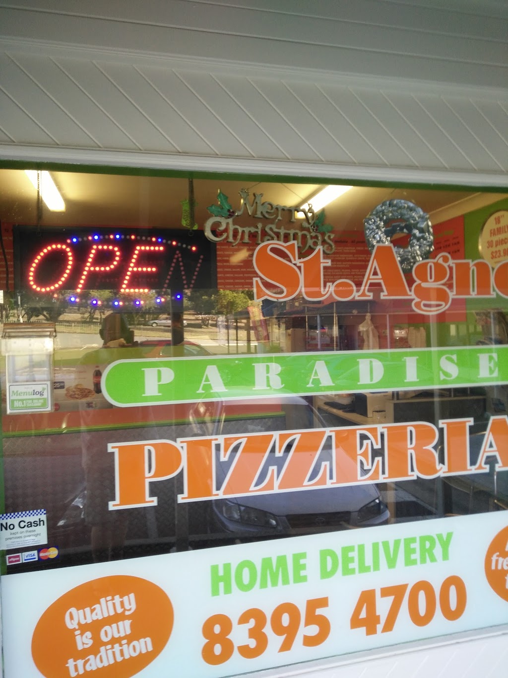 St Agnes Paradise Pizzeria | meal delivery | 9/267-269 Smart Rd, St Agnes SA 5097, Australia | 0883954700 OR +61 8 8395 4700