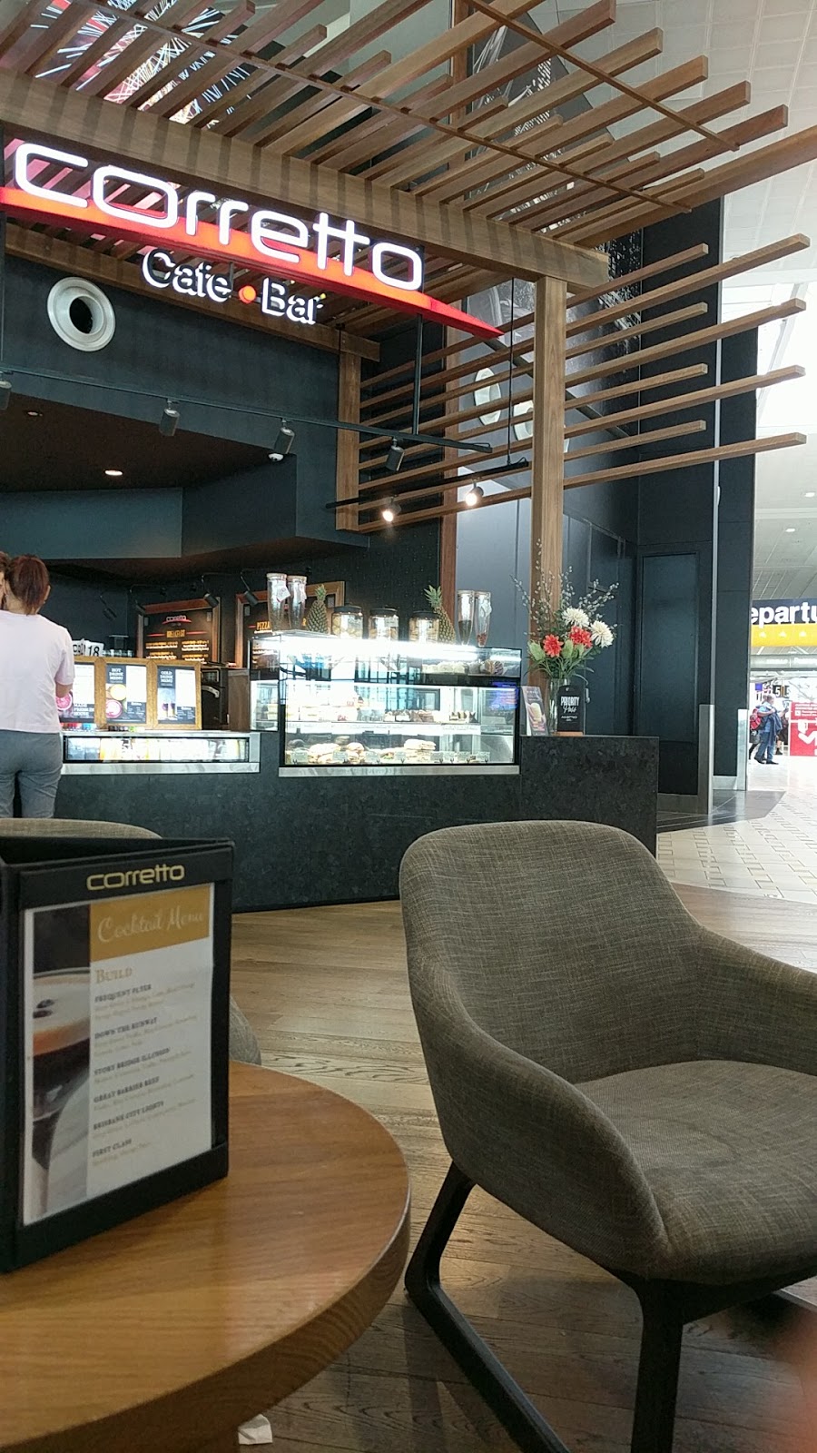 Corretto Cafe & Bar | restaurant | Level 4, Before Security Brisbane Intenational Airport, Eagle Farm QLD 4009, Australia | 0738604013 OR +61 7 3860 4013