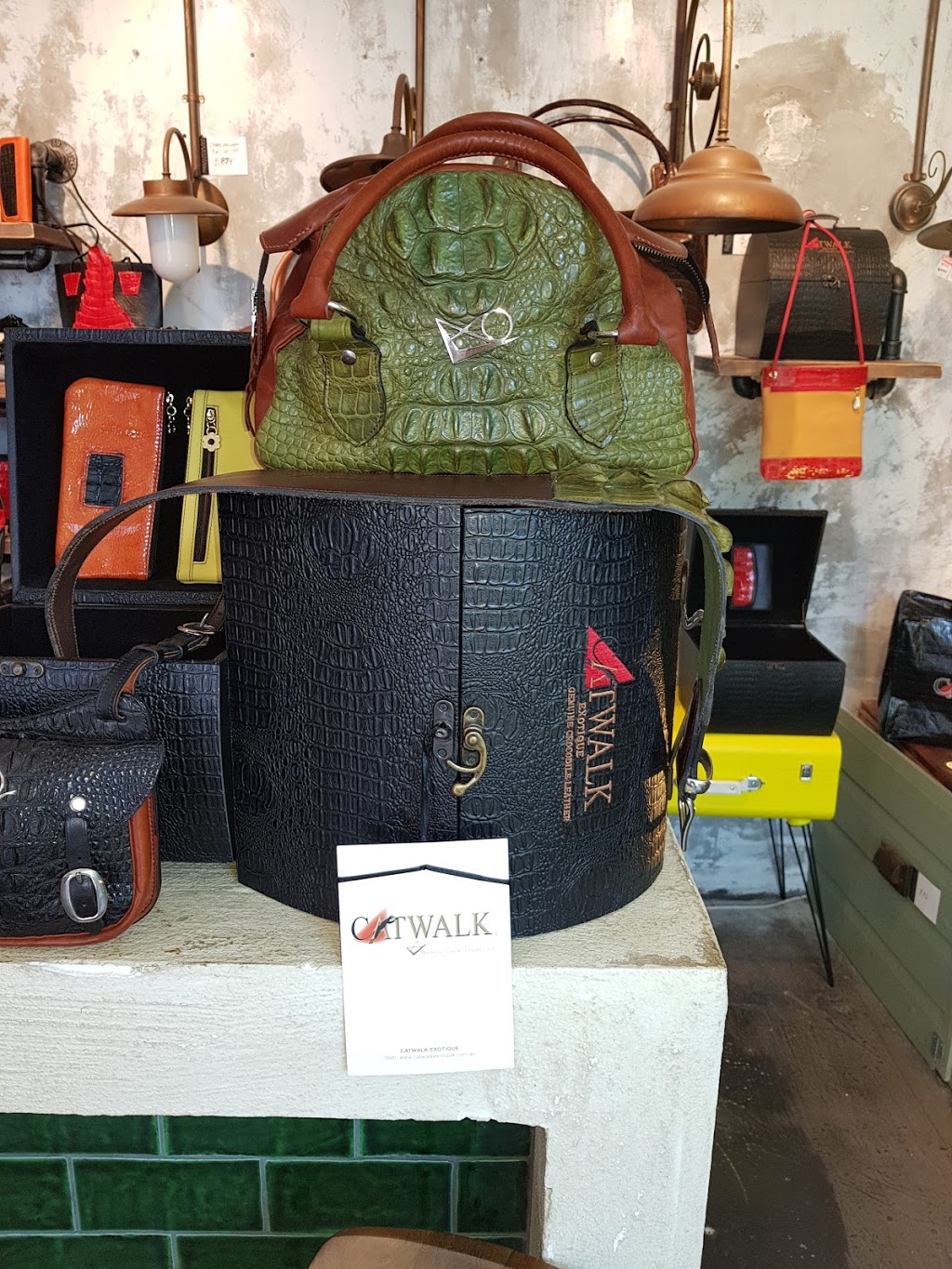 Catwalk Exotique - Crocodile Leather Bags made in Australia | store | Byron Lightworks Building, 80 Centennial Circuit, Byron Bay NSW 2481, Australia | 0439668614 OR +61 439 668 614