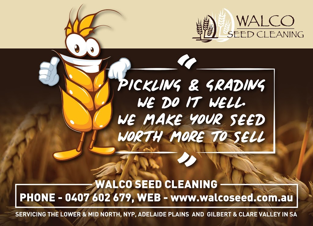 Walco Seed Cleaning |  | 33 Simon Rd, Halbury SA 5461, Australia | 0407602679 OR +61 407 602 679