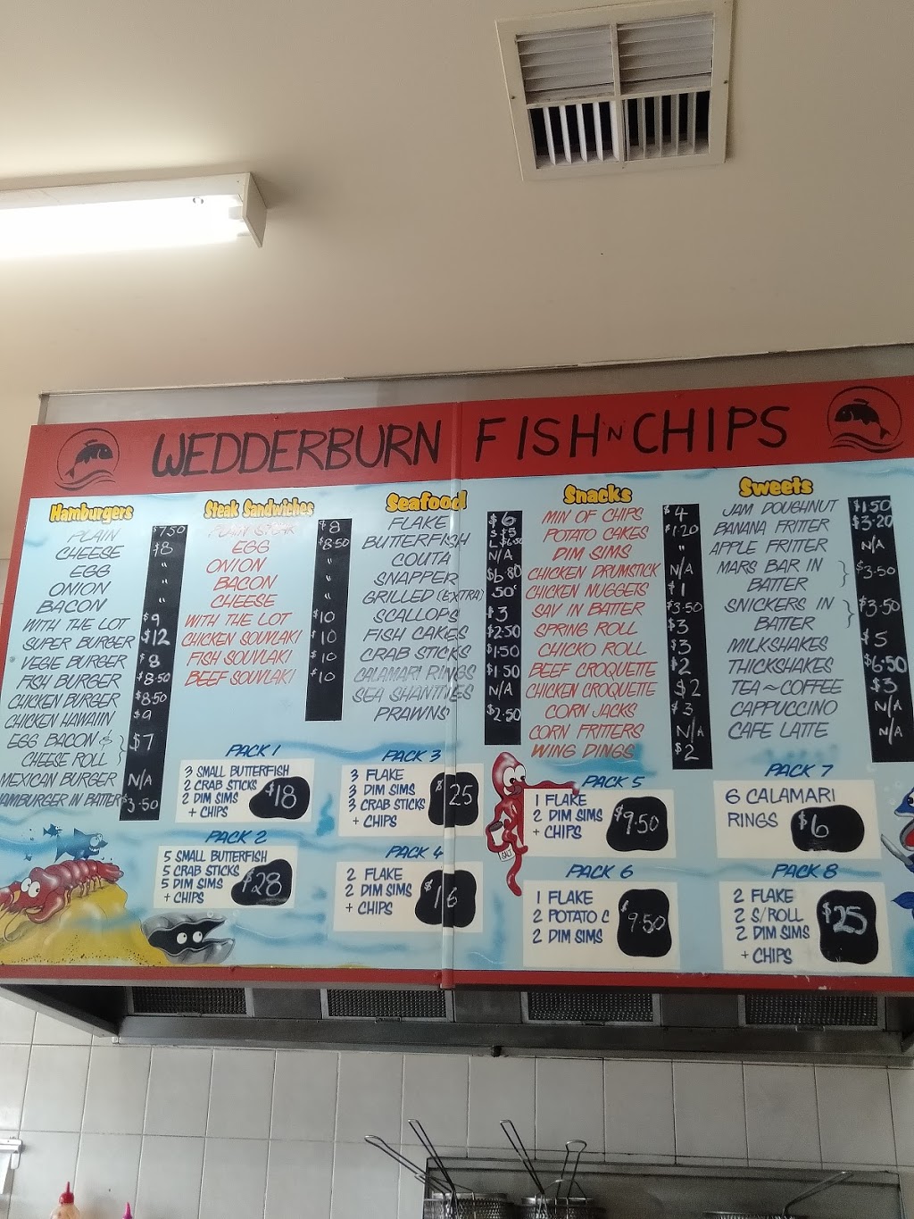 Wedderburn Fish & Chips | 50 High St, Wedderburn VIC 3518, Australia | Phone: (03) 5494 3614
