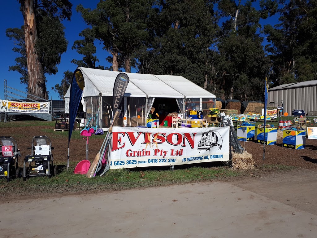Evison Grain & Transport | store | 18 Weerong Rd, Drouin VIC 3818, Australia | 0356253625 OR +61 3 5625 3625