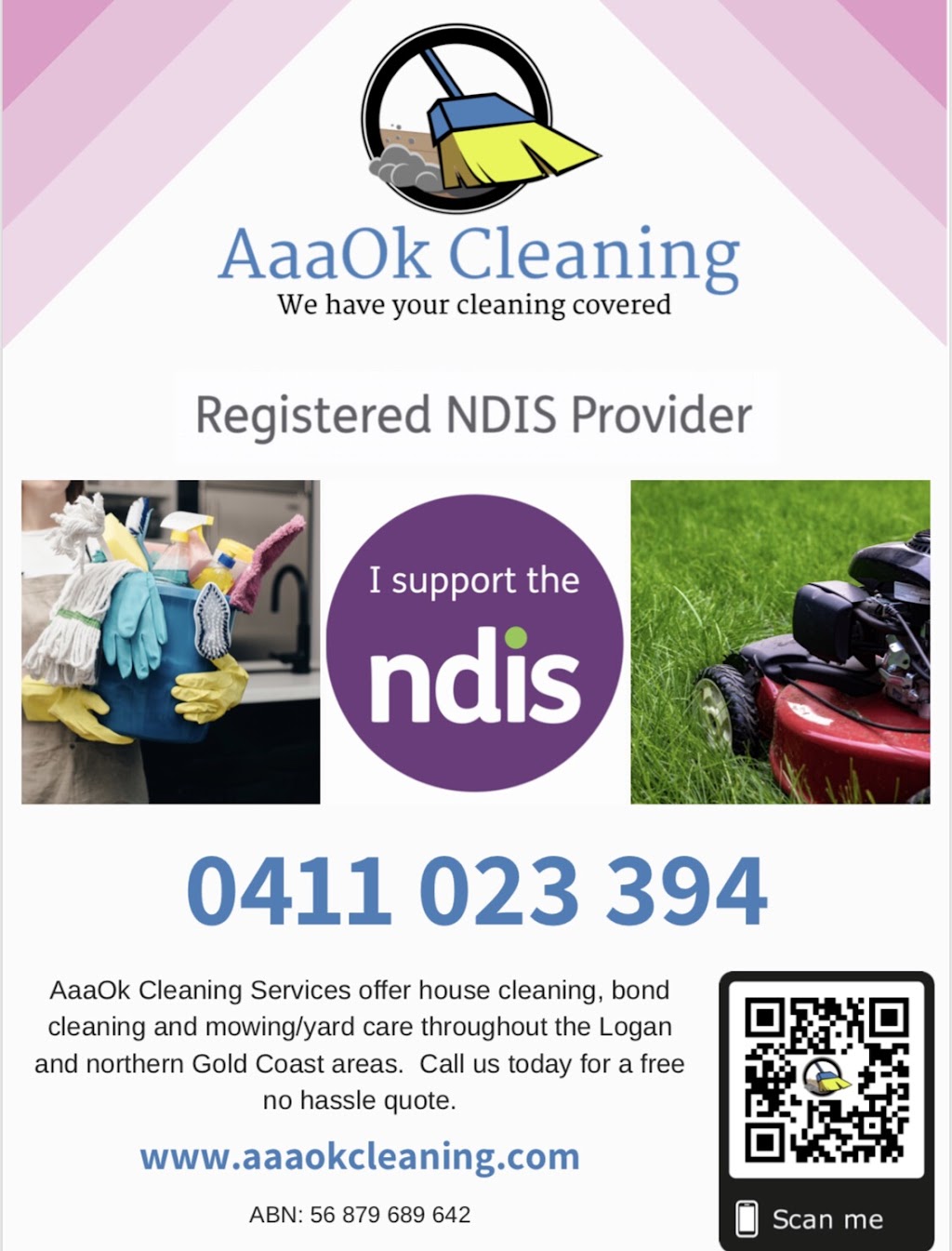 AaaOk Cleaning Services | 16 Lomic Ct, Eagleby QLD 4207, Australia | Phone: 0411 023 394