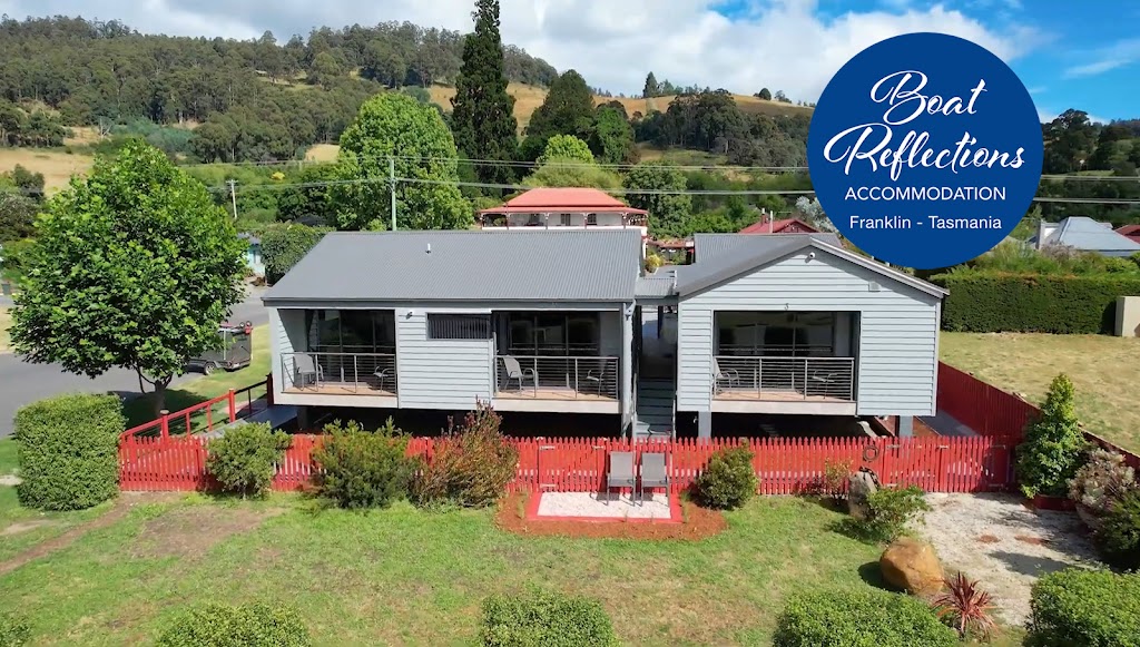 Boat Reflections Accommodation | lodging | 3437 Huon Hwy, Franklin TAS 7113, Australia | 0488005741 OR +61 488 005 741