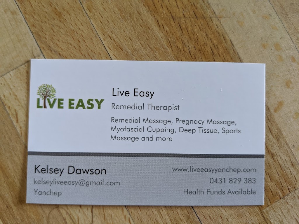 Live Easy Sports Therapy | 2 Chrisp Pl, Yanchep WA 6035, Australia | Phone: 0411 718 041