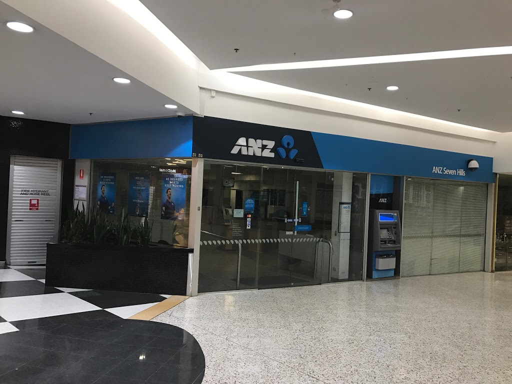 ANZ Branch Seven Hills | Seven Hills Plaza, Shop 51/224 Prospect Hwy, Seven Hills NSW 2147, Australia | Phone: 13 13 14