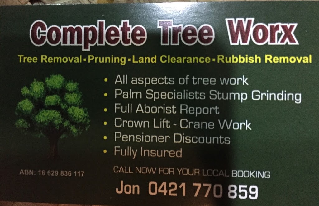 Complete tree worx |  | Pox 7226, Wilberforce NSW 2756, Australia | 0421770859 OR +61 421 770 859