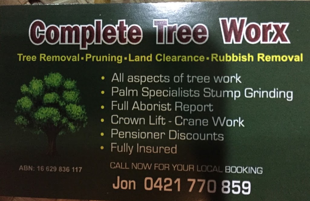 Complete tree worx | Pox 7226, Wilberforce NSW 2756, Australia | Phone: 0421 770 859