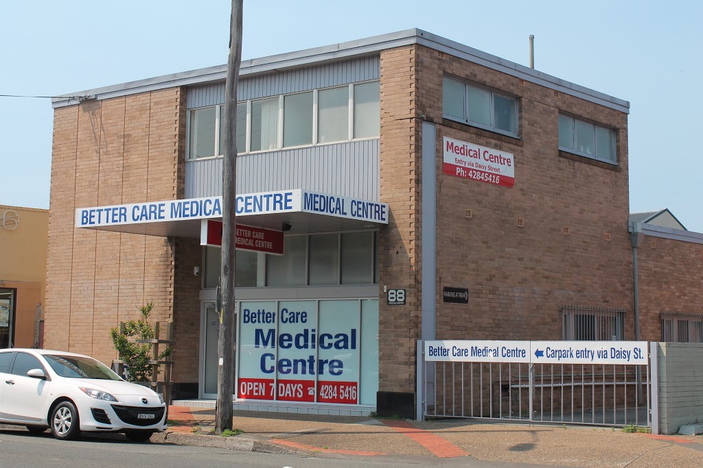 Better Care Medical Centre | health | 88-90 Princes Hwy, Fairy Meadow NSW 2519, Australia | 0242845416 OR +61 2 4284 5416