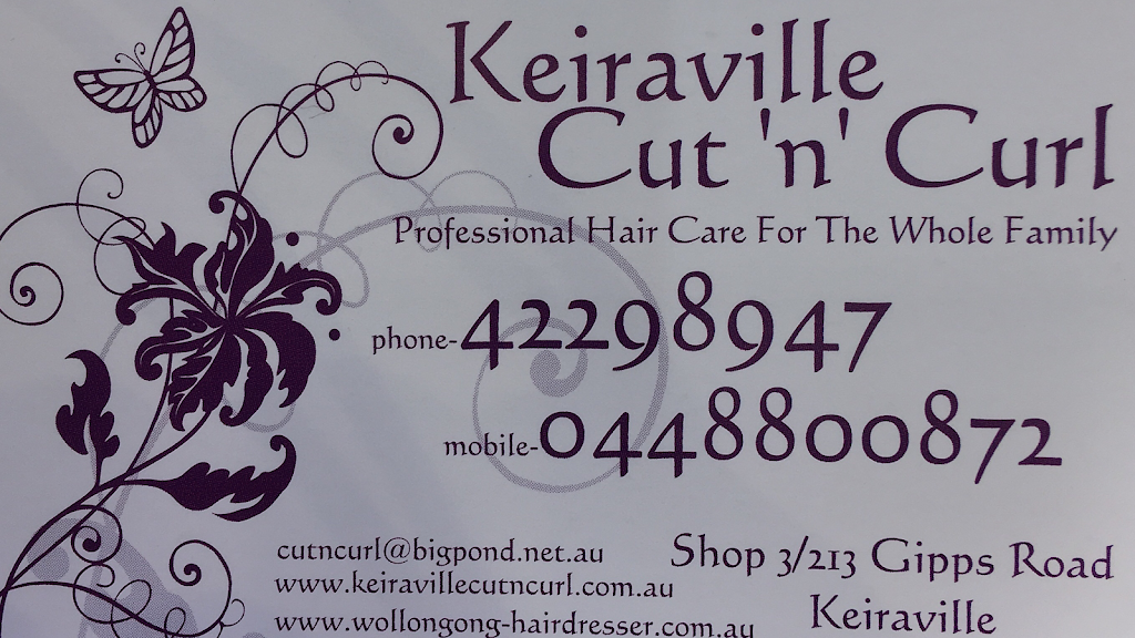 Keiraville Cut n Curl | hair care | 3/213 Gipps Rd, Keiraville NSW 2500, Australia | 0242298947 OR +61 2 4229 8947