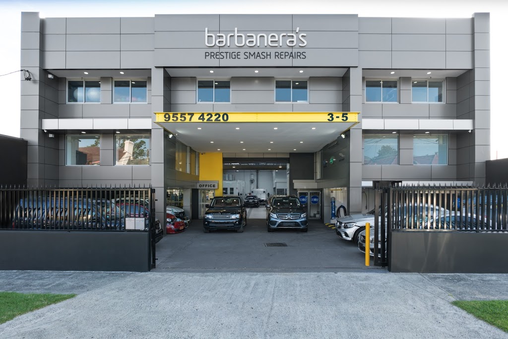 Barbaneras Prestige Smash Repairs | 3-5 Hogan Ave, Sydenham NSW 2044, Australia | Phone: (02) 9557 4220