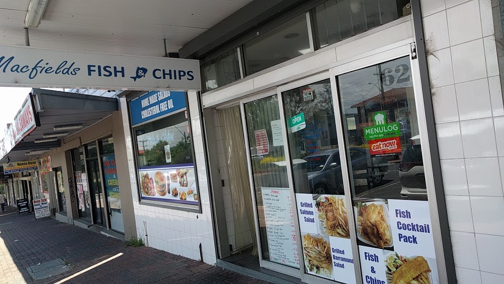 Macfields Fish & Chips | restaurant | 62 Saywell Rd, Macquarie Fields NSW 2564, Australia | 0404065919 OR +61 404 065 919