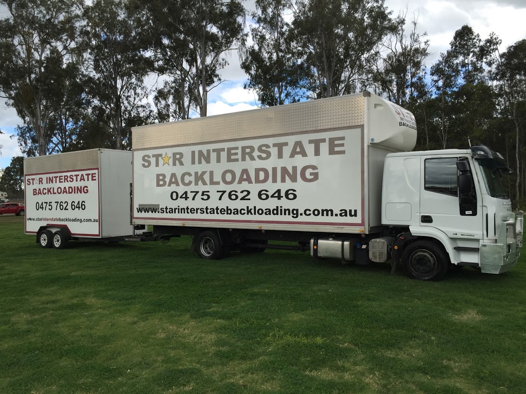 Star Interstate Backloading | moving company | 2 Dennis Little Dr, Glanmire QLD 4570, Australia | 0475762646 OR +61 475 762 646