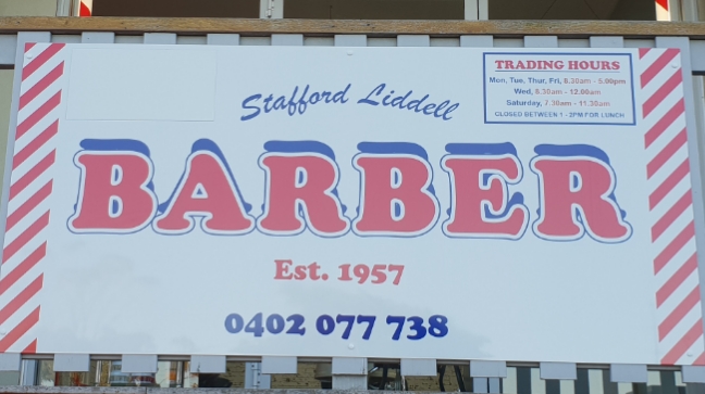 Stafford Liddell Barber Shop | 9/32 Addison St, Shellharbour NSW 2529, Australia | Phone: 0402 077 738
