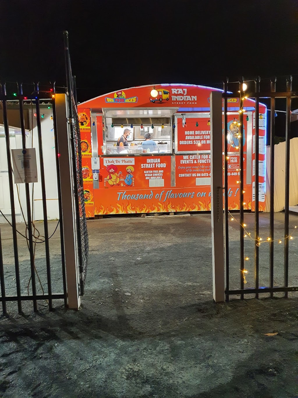 Raj Indian Street Food | 537 Pacific Hwy, Wadalba NSW 2259, Australia | Phone: 0415 449 938