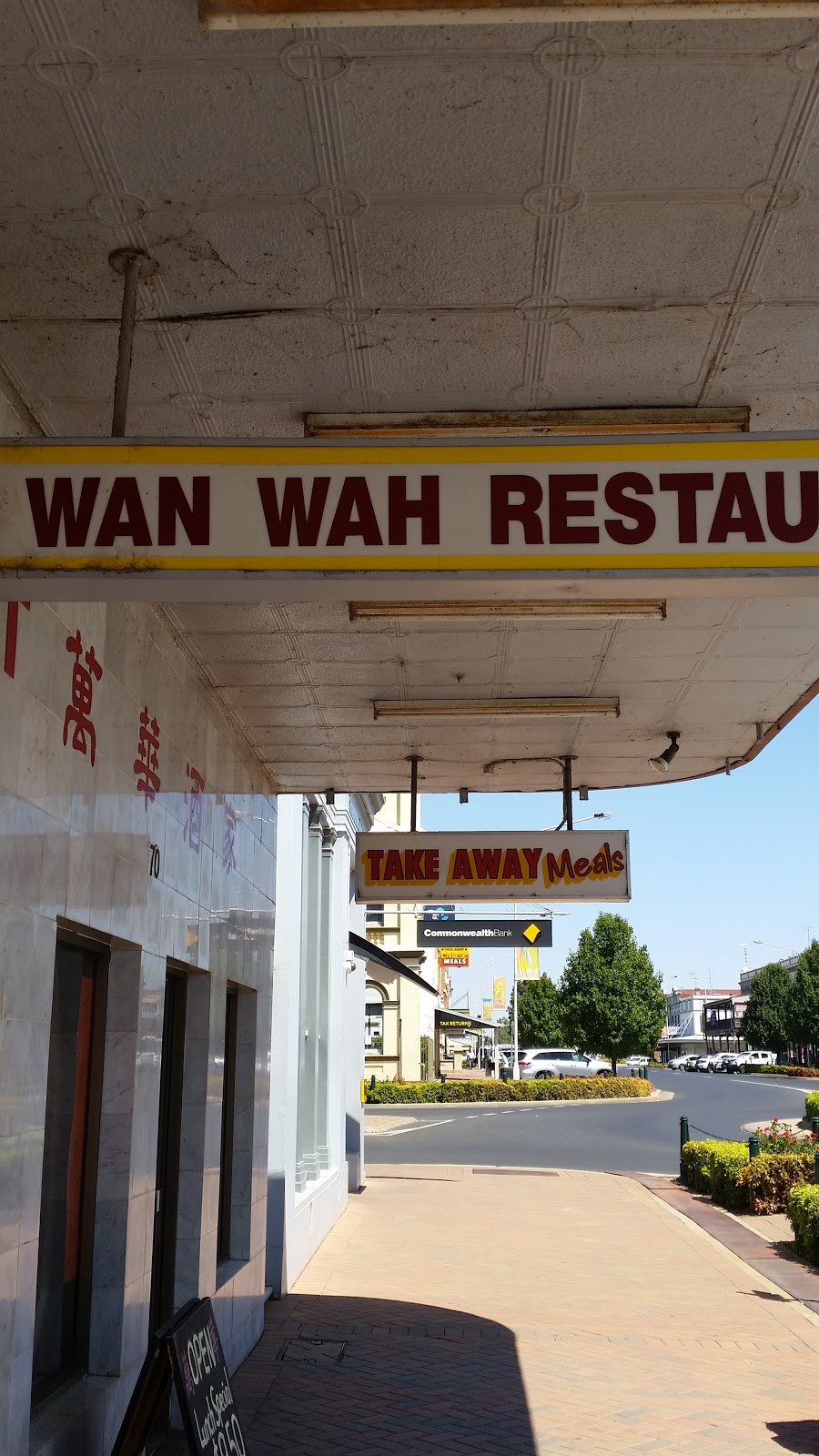 Wan Wah Chinese Restaurant | 70 Lachlan St, Forbes NSW 2871, Australia | Phone: (02) 6852 2161