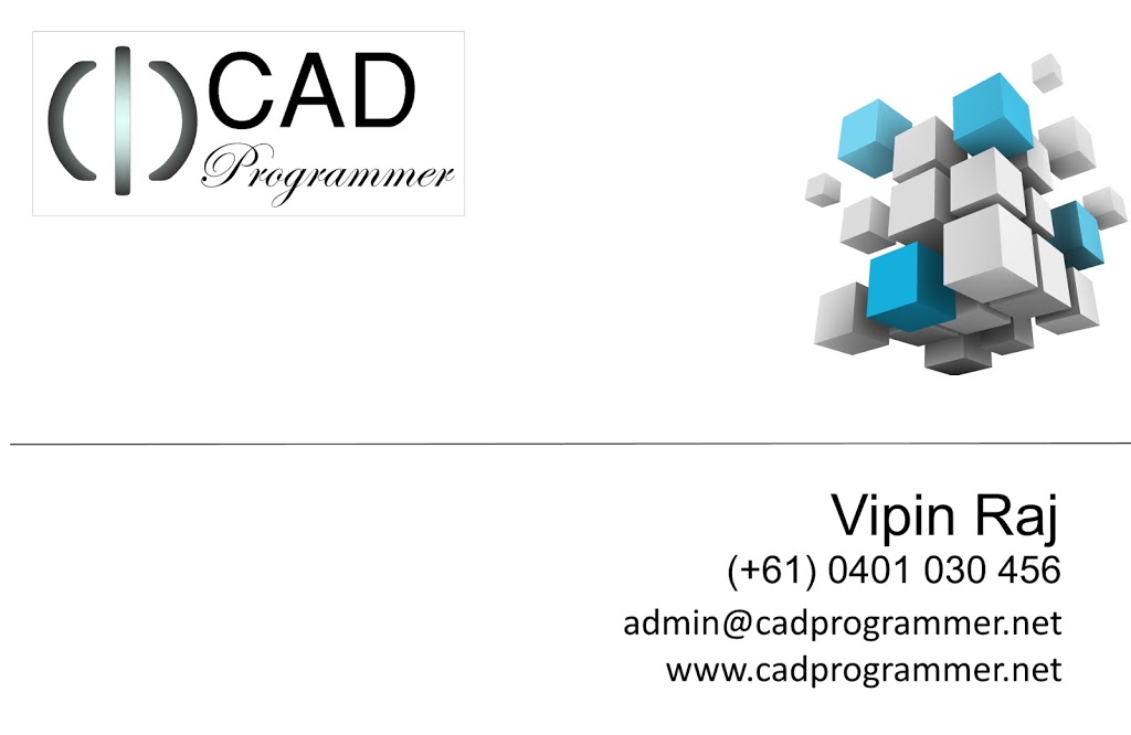 CAD Programmer |  | 16 Harwood St, Seven Hills NSW 2147, Australia | 0401030456 OR +61 401 030 456