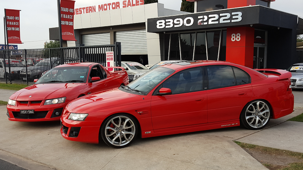 Western Motor Sales | car dealer | 86-90 Station Rd, Deer Park VIC 3023, Australia | 0383902223 OR +61 3 8390 2223