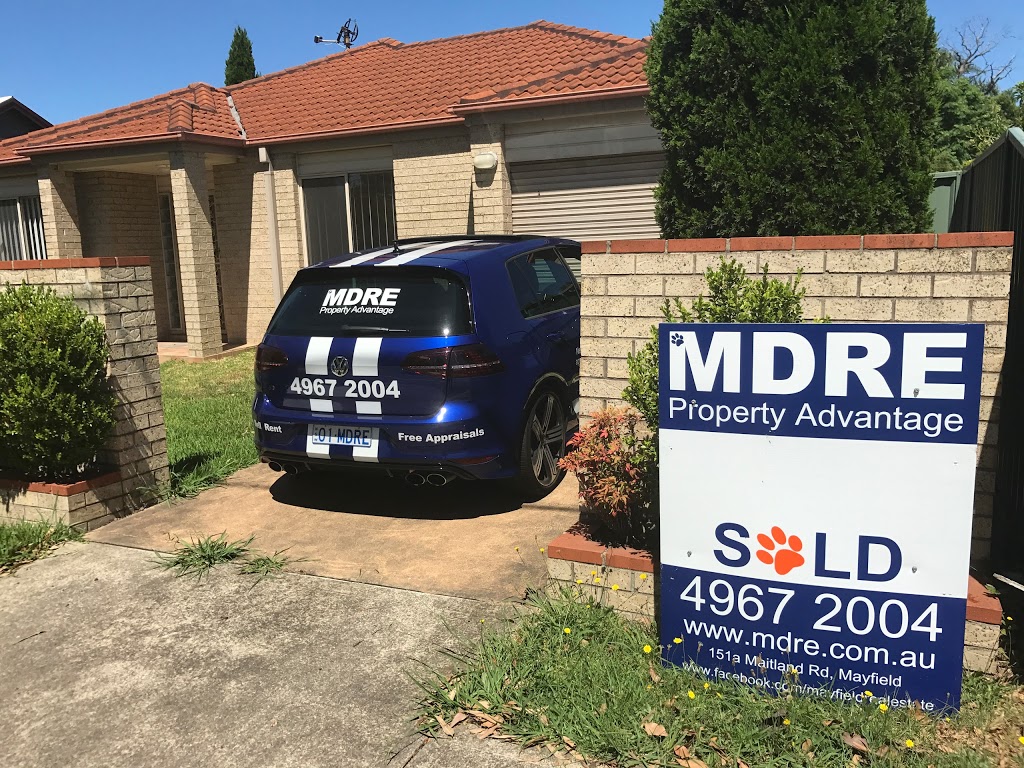 MDRE Property Advantage Real Estate | 151A Maitland Rd, Mayfield NSW 2304, Australia | Phone: (02) 4967 2004