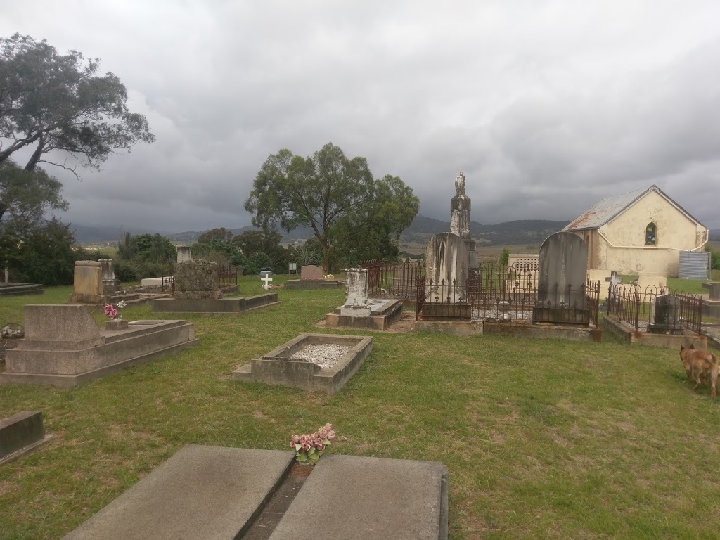 The historic St Peters church and graveyard Mutton Falls | tourist attraction | Tarana NSW 2787, Australia