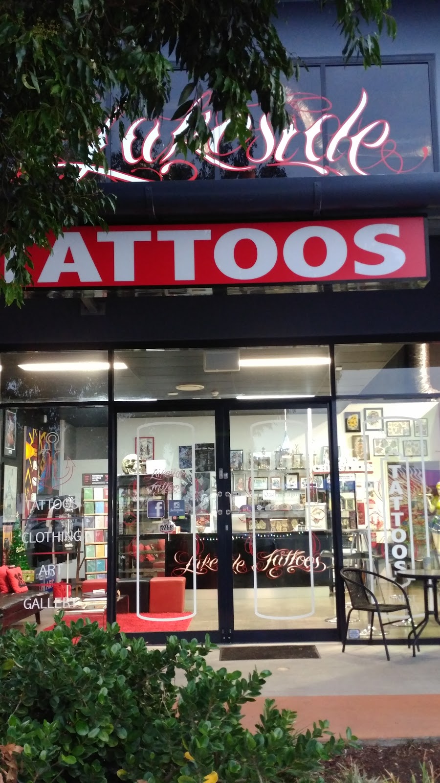 Lakeside Tattoos (17hb/15 Bunker Rd) Opening Hours