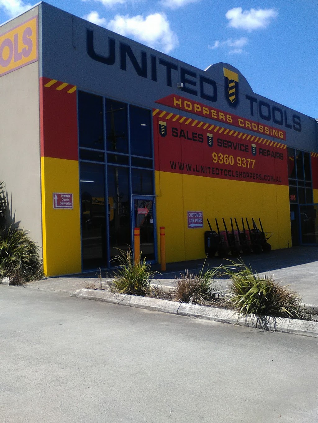 United Tools Hoppers | 1/395-397 Old Geelong Rd, Hoppers Crossing VIC 3029, Australia | Phone: (03) 9360 9377