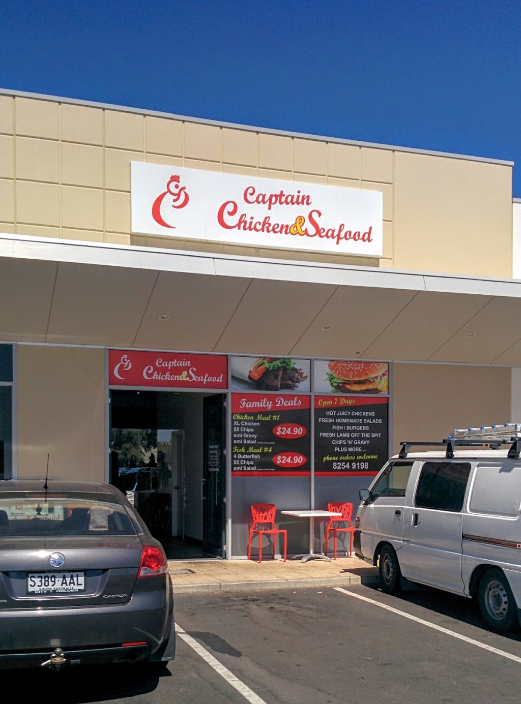 Captain Chicken & Seafood | 9/262 Curtis Rd, Smithfield SA 5115, Australia | Phone: (08) 8254 9198