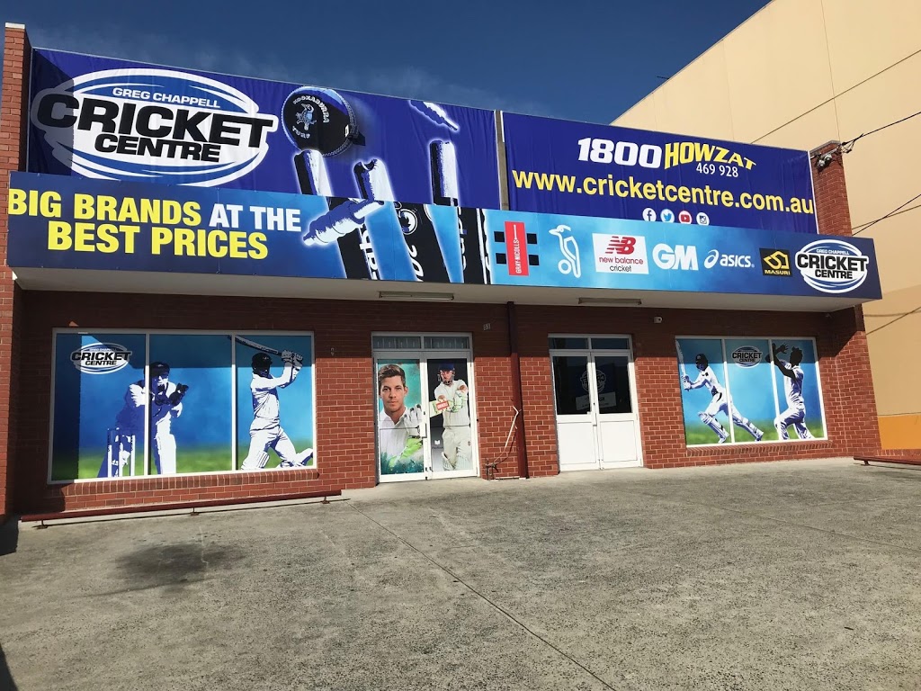 Greg Chappell Cricket Centre | store | 55 Hopkins St, Moonah TAS 7009, Australia | 1800469928 OR +61 1800 469 928