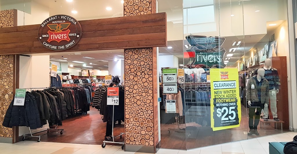 Rivers Australia | clothing store | 251/270 Canterbury Rd, Forest Hill VIC 3131, Australia | 0398943965 OR +61 3 9894 3965