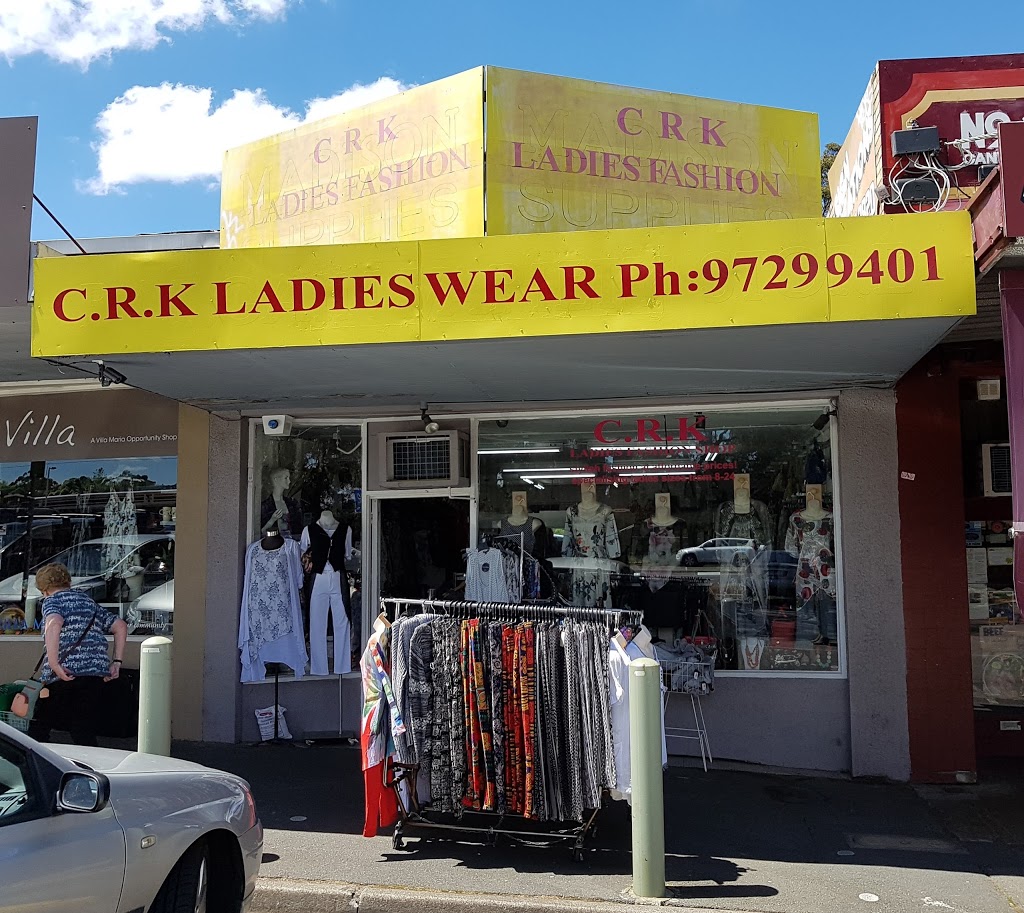 Crk Ladies Wear | clothing store | 186 Canterbury Rd, Heathmont VIC 3135, Australia | 0397299401 OR +61 3 9729 9401