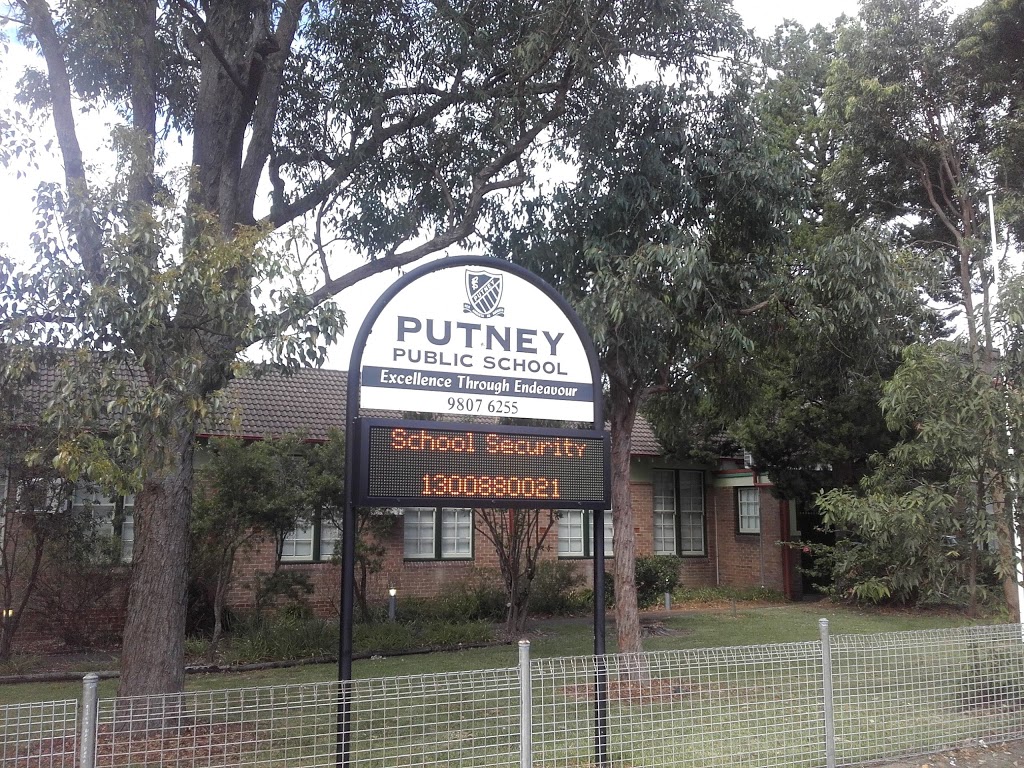 Putney Public School | school | 193 Morrison Rd, Putney NSW 2112, Australia | 0298076255 OR +61 2 9807 6255