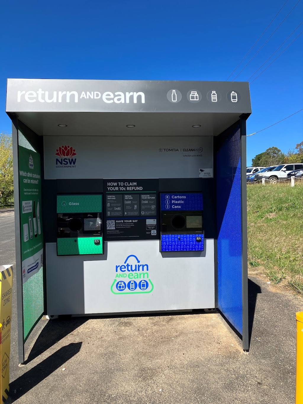 Eden Portland Golf Club Return and Earn Machine | 33 Bell St, Portland NSW 2847, Australia | Phone: 1800 290 691