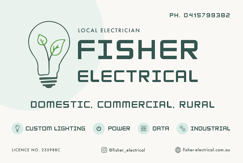 Fisher Electrical | Mooball St, Murwillumbah NSW 2484, Australia | Phone: 0415 799 382