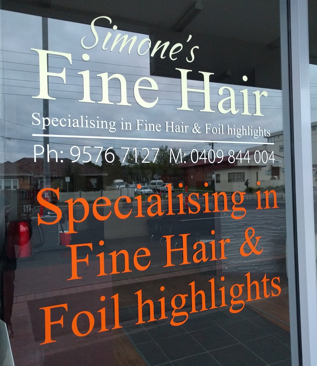 Simone's Fine Hair (435 North Rd) Opening Hours