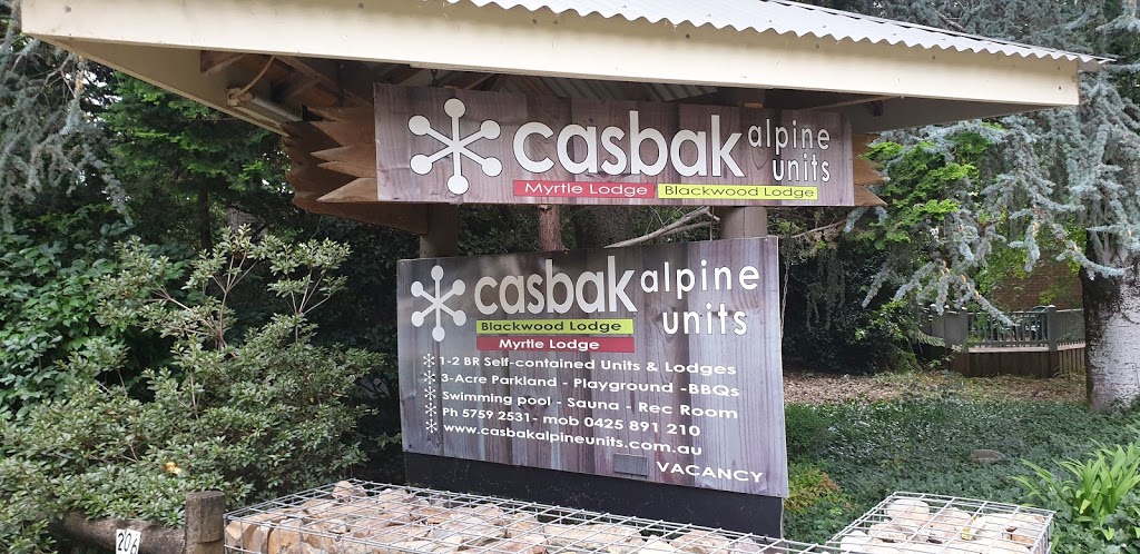 Casbak Alpine Units & Blackwood Lodge | spa | 206 Great Alpine Rd, Harrietville VIC 3741, Australia | 0357592531 OR +61 3 5759 2531