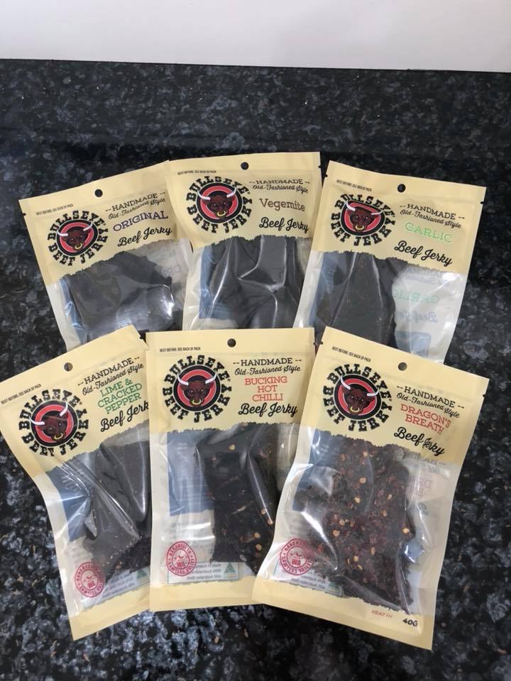 Bullseye Beef Jerky | supermarket | 11010 Great Eastern Hwy, Sawyers Valley WA 6074, Australia | 0892952596 OR +61 8 9295 2596