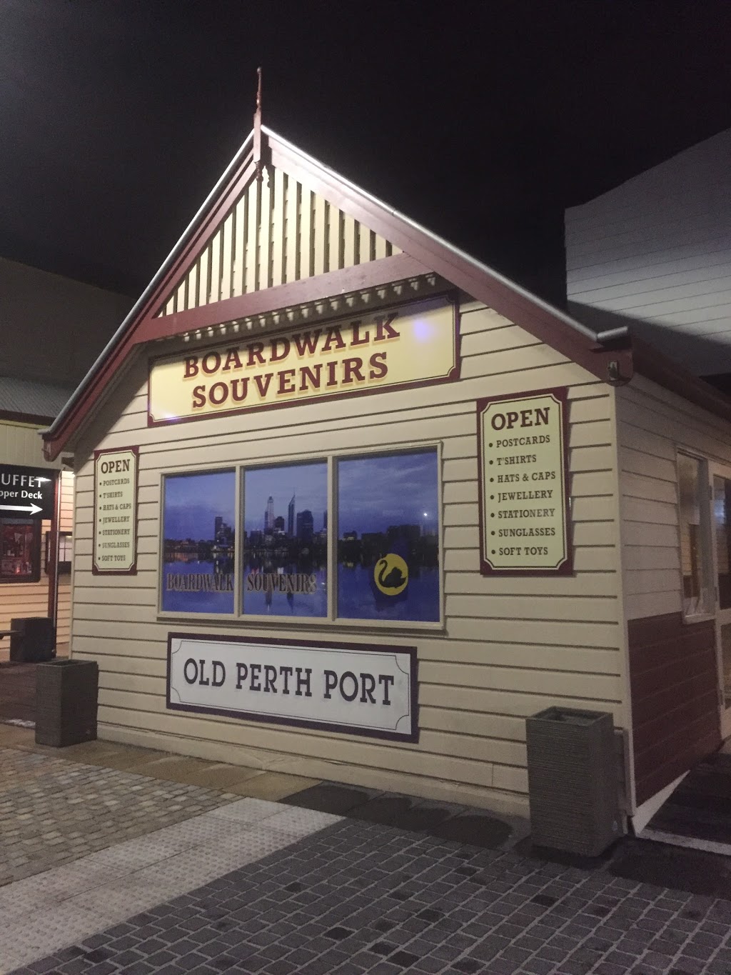 Boardwalk Souvenirs | Shop 7 old Perth port, Riverside Drive, Barrack St, Perth WA 6000, Australia | Phone: (08) 9325 6060